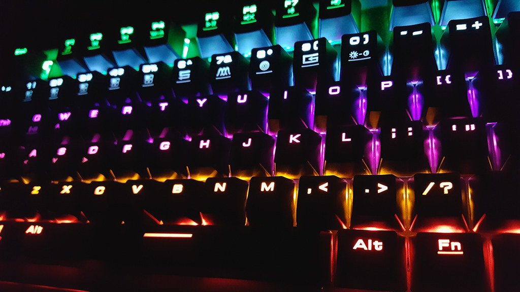 Player creating a new gamertag at an RGB gaming setup